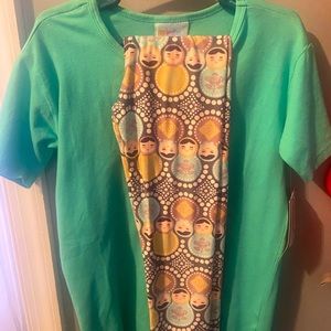 New size 6 Lularoe Gracie and new s/m leggings dolls